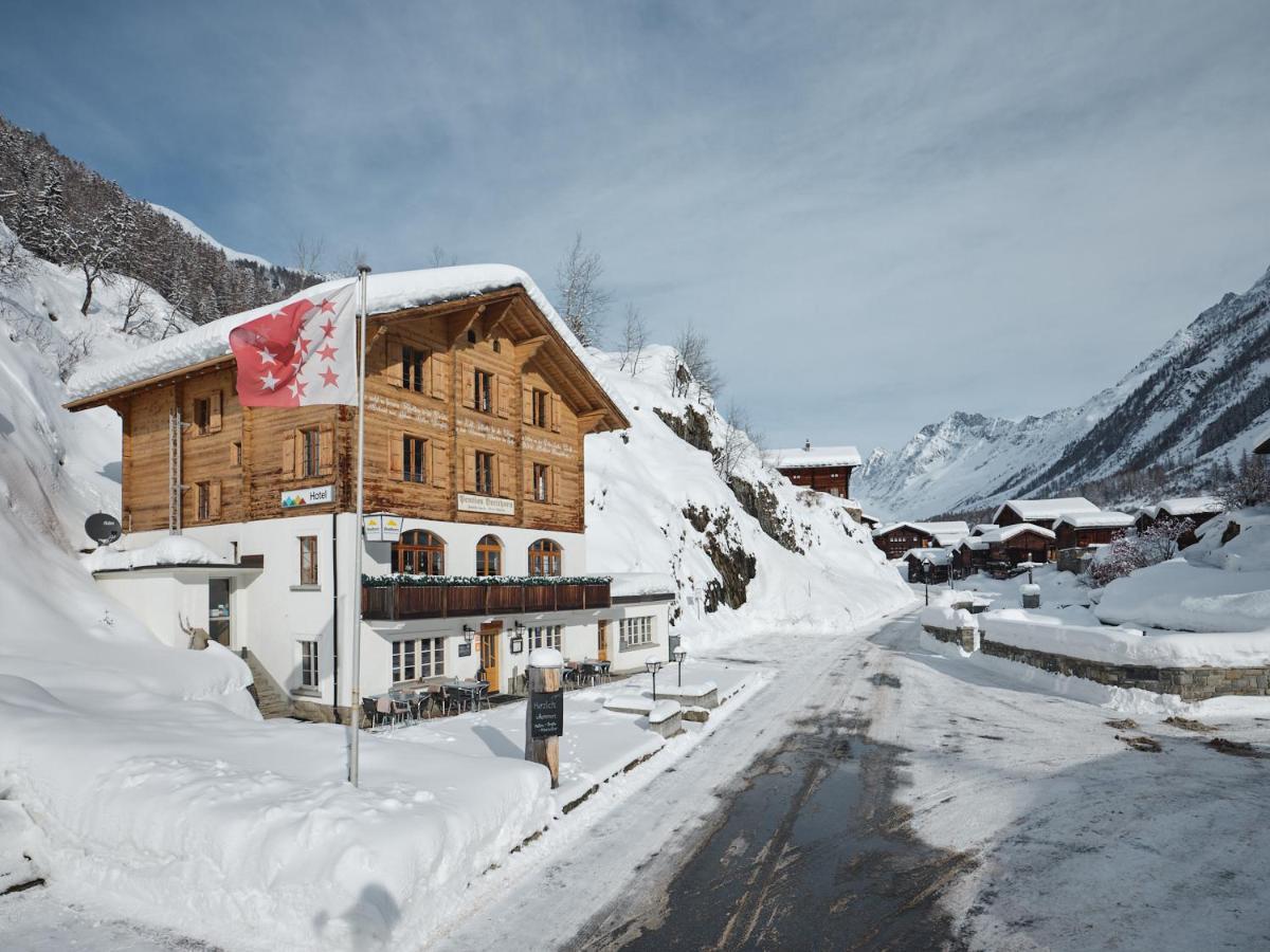 Hotel Breithorn Blatten  Экстерьер фото